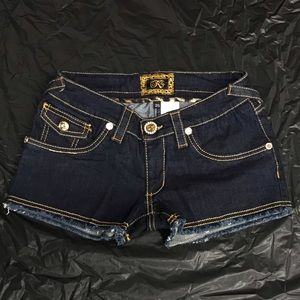 KLS DESIGNER DENIM SHORTS